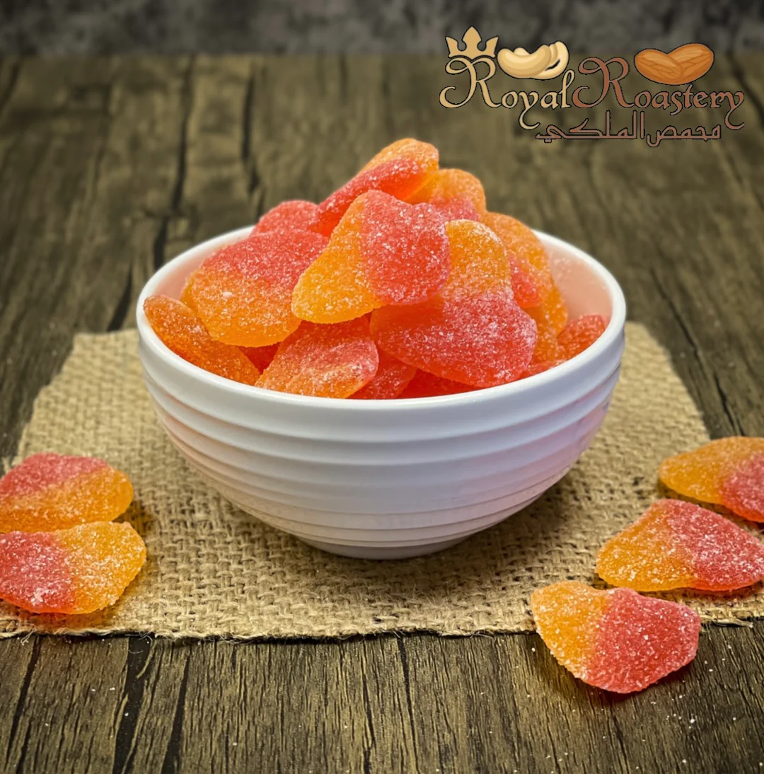 Halal Gummies - Peach Hearts